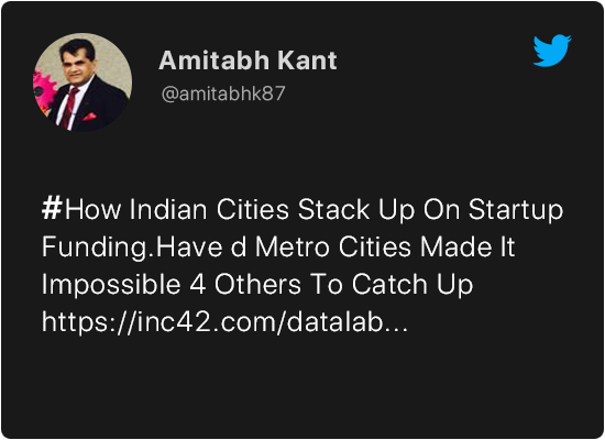 Amitabh Kant on Startups