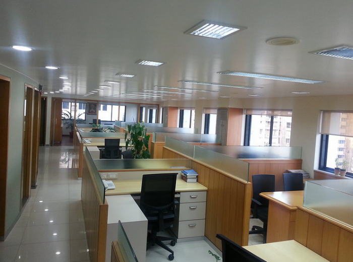 our first office