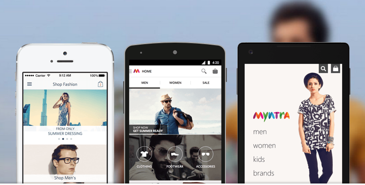 mobile phone myntra