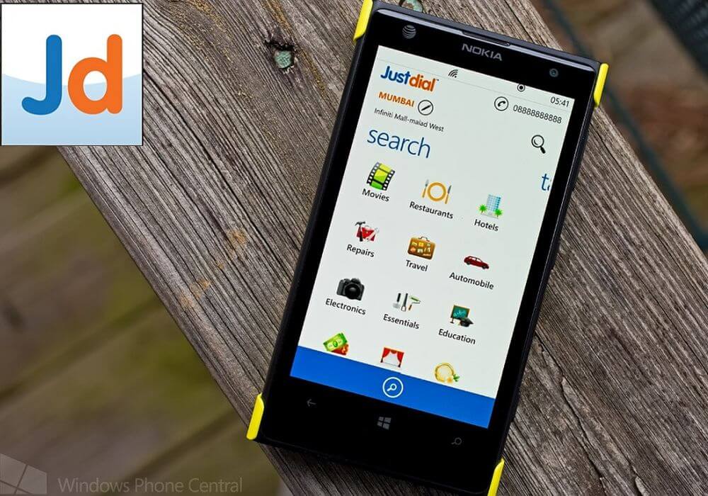 justdial-google-hyperlocal search