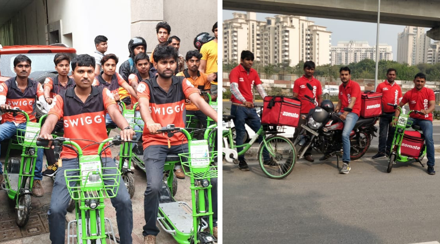swiggy cycle delivery