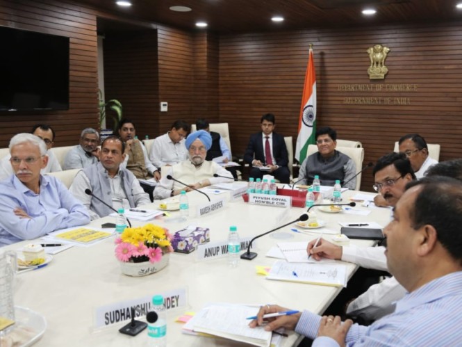 Commerce Minister Piyush Goyal Meets Ecommerce Cos