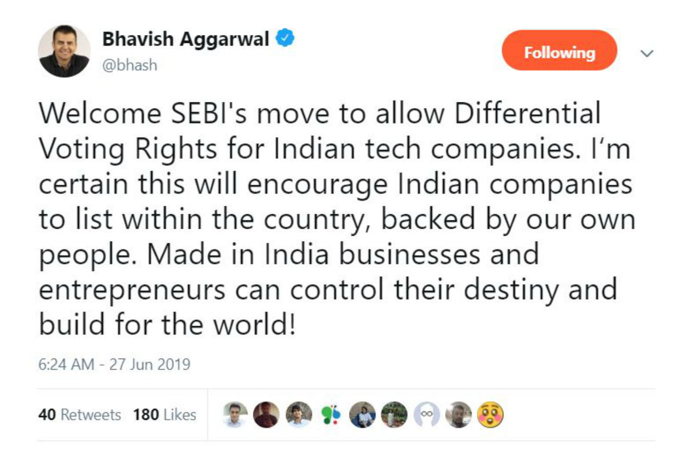 Huge Win For Startups: SEBI Allows Differential Voting Rights