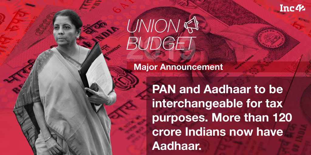 Budget Announcement