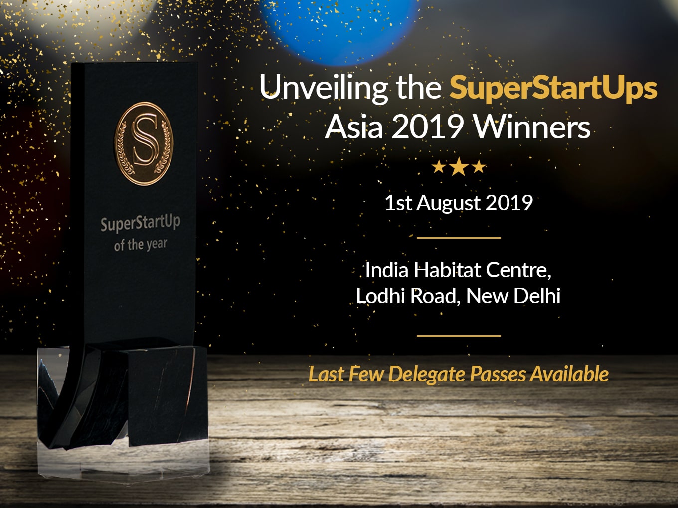 SuperStartUps (SSU) Asia 2019 Awards