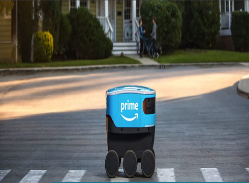 Amazon Shows Off Its 'Adora Bots' Amazon Scout High-Tech Delivery