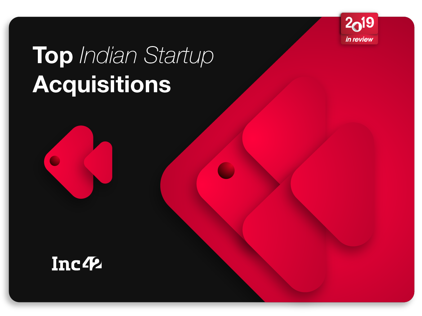 2019 In Review: Top 10 High-Profile Startup Acquisitions In India