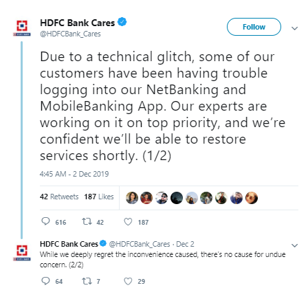 Rbi Framework To Prevent Netbanking Outages Like Hdfc Bank