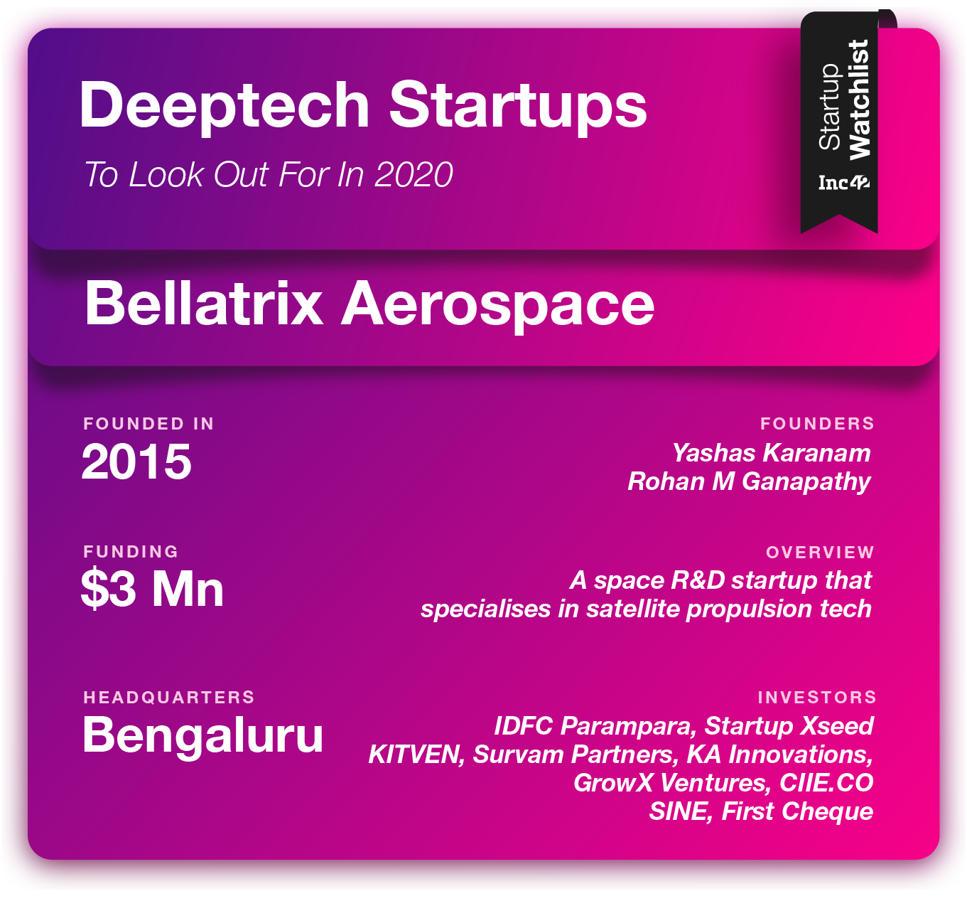 bellatrix aerospace