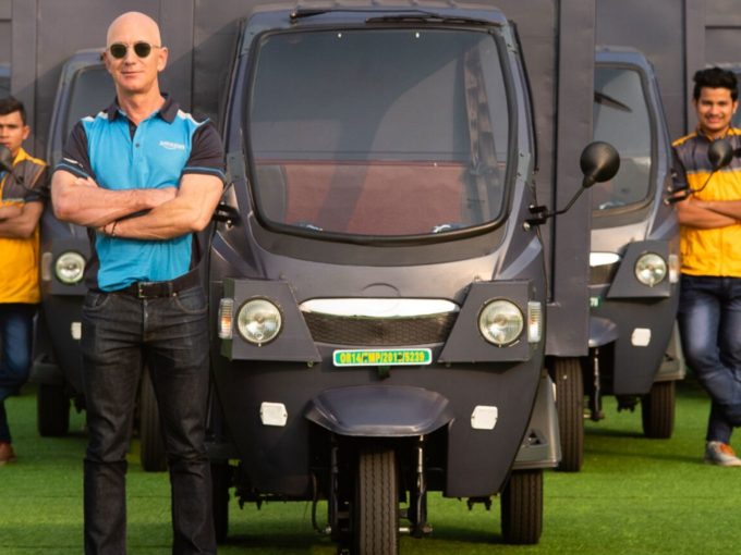 Amazon To Adopt 10K Electric Vehicles Made By Indian OEMs