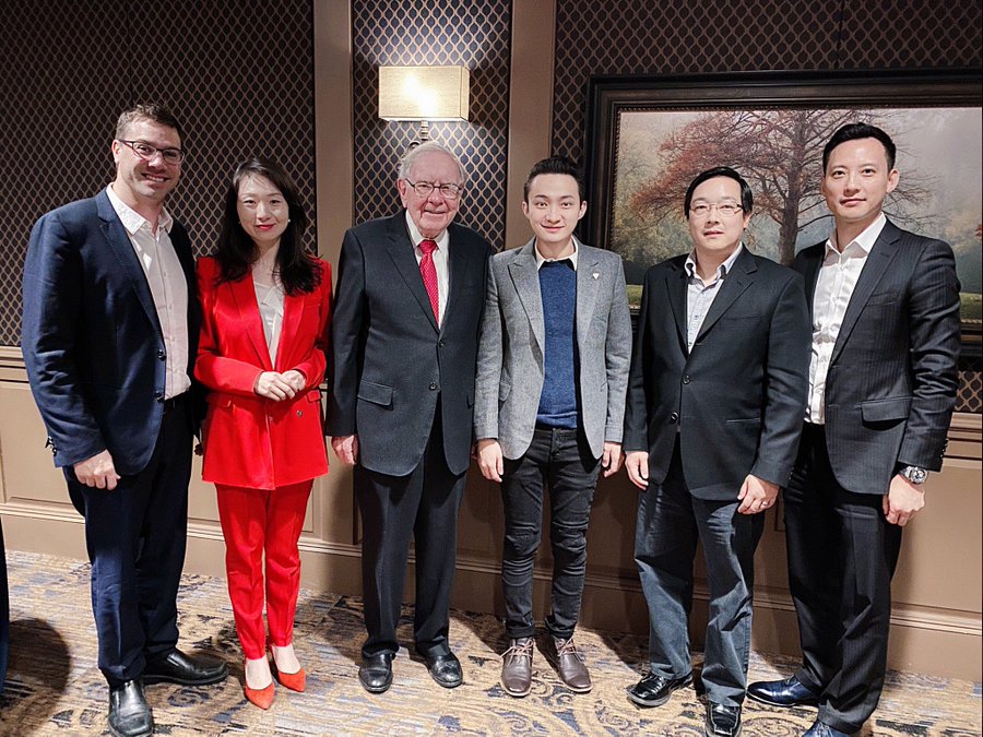 Justin Sun And Warren Buffet