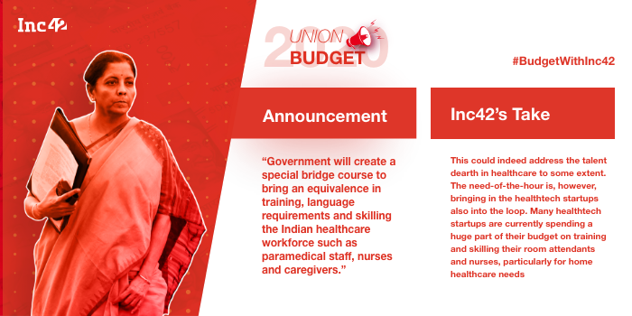A Special bridge Course For Skilling Healthcare Workforce