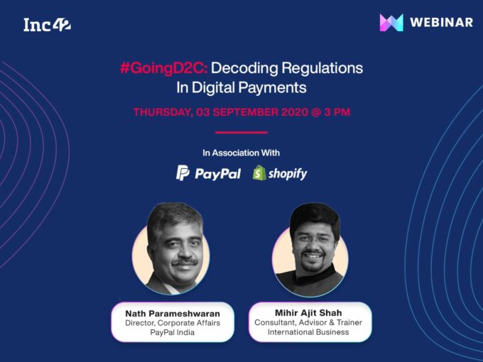 #GoingD2C Webinars: Digital Payments & Regulations For D2C Business