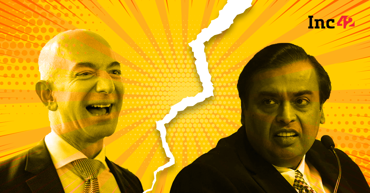 In Amazon-reliance Face Off, Ambani Can't Ignore Stay On Future Deal