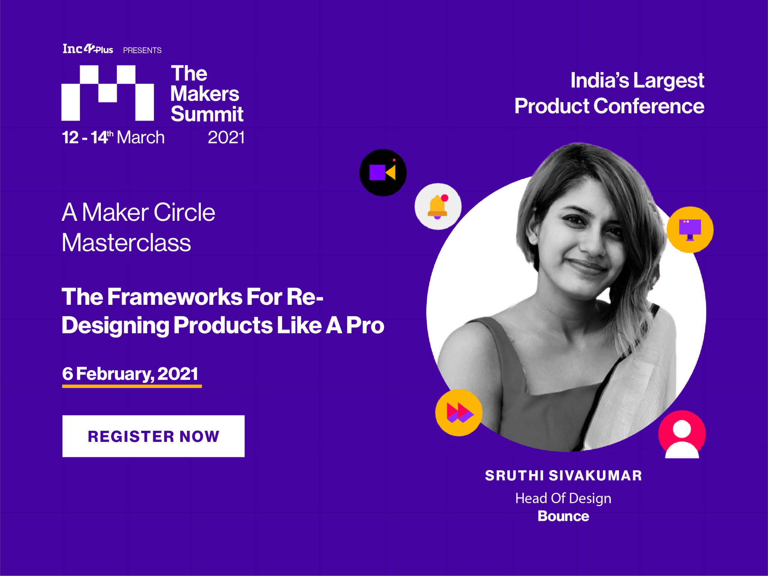 Register For The Masterclass On “The Frameworks For Re-Designing Products Like A Pro”