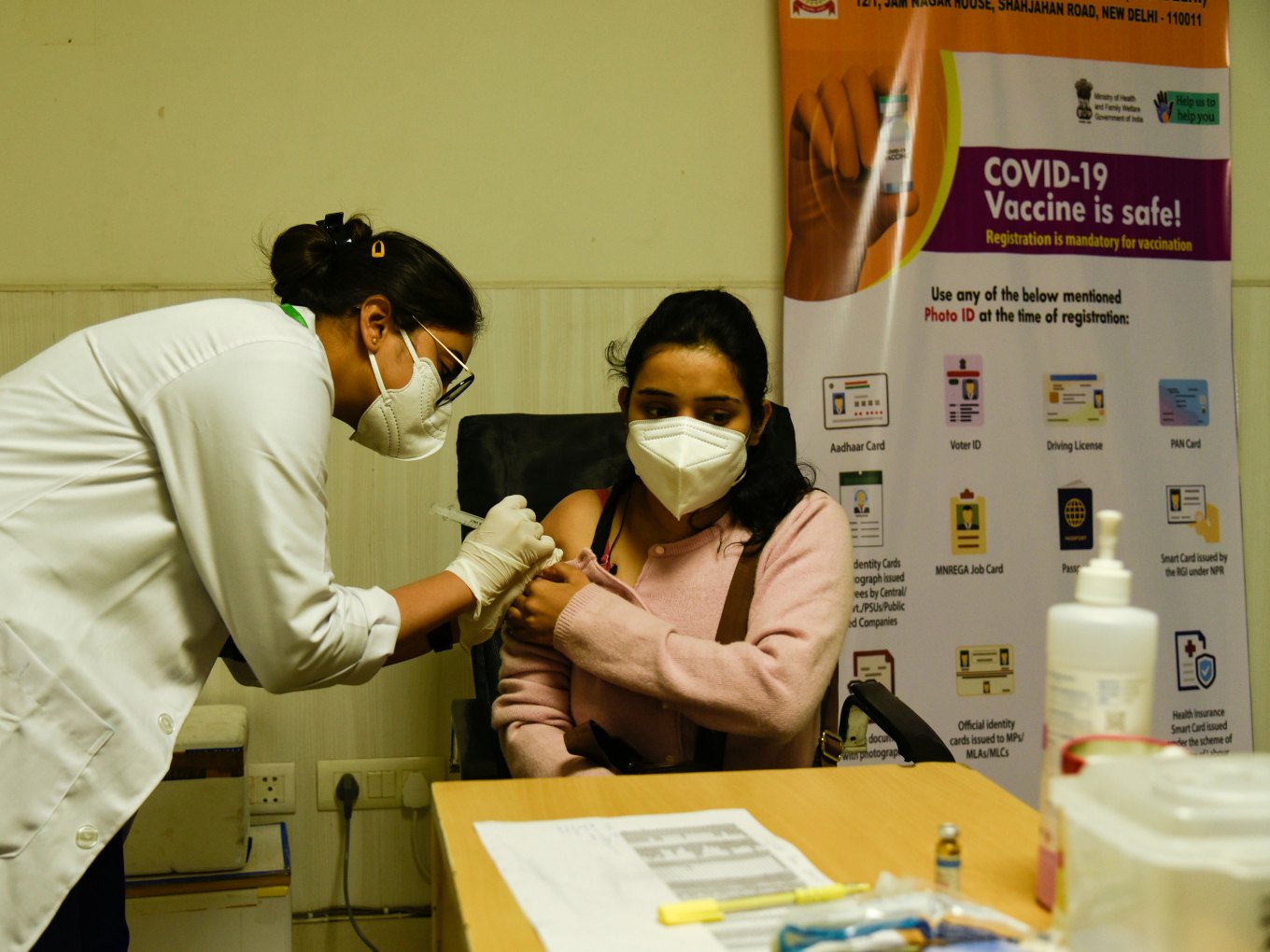 Aadhaar-Linked Digital Health ID Pilot In India's Covid Vaccine Drive
