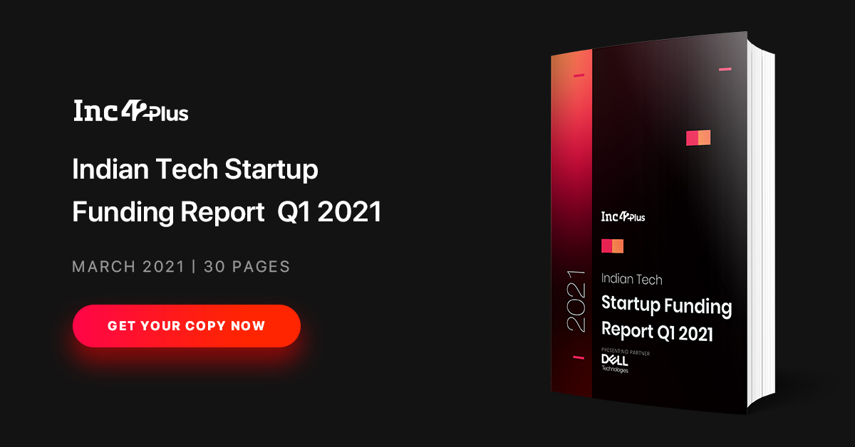 Indian Tech Startup Funding Report Q1 2021