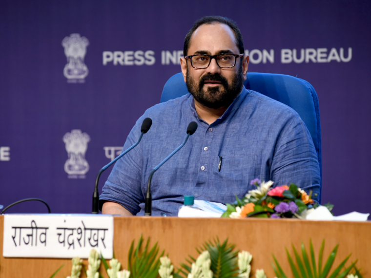 No Proposal To Restrict Sales Of Chinese Smartphones Under INR 12,000: Rajeev Chandrasekhar
