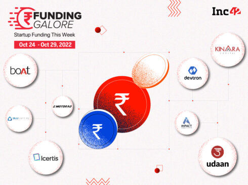 [Funding Galore] From Udaan To boAt — $314 Mn Raised By Indian Startups This Week
