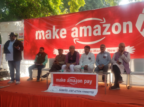 Indian Trade Unions Join Black Friday Protests Against Amazon