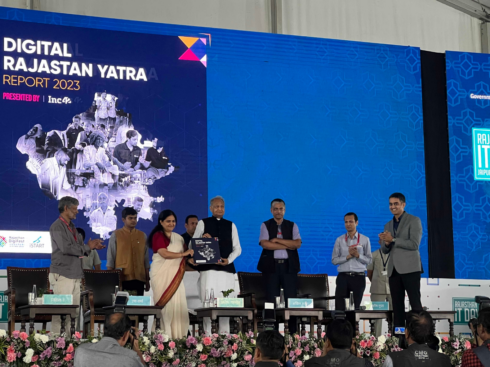 CM Ashok Gehlot Unveils Inc42’s Digital Rajasthan Yatra Report III