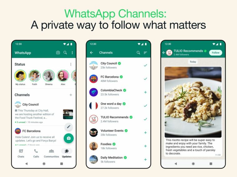 WhatsApp Launches Channels To Streamline Information Exchange