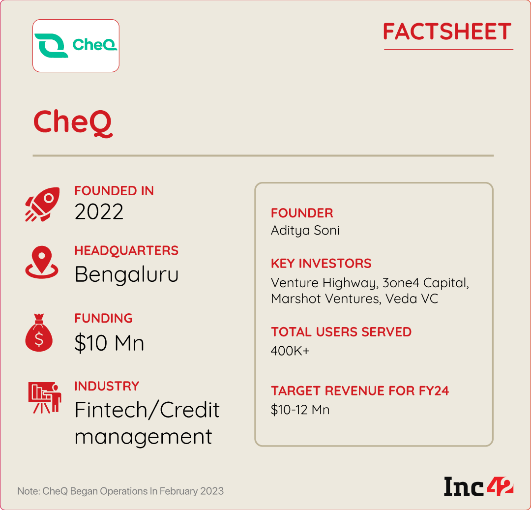 How CRED’s Rival CheQ Is Aiming To Revolutionise Credit Management In India