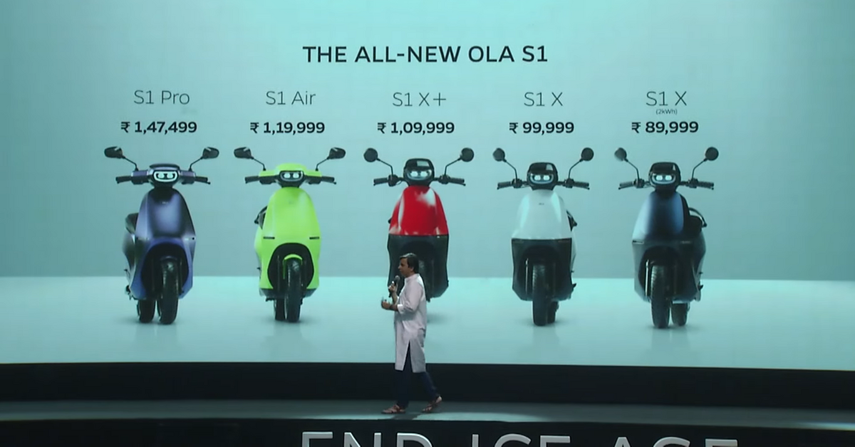 Ola Electric Launches S1 X Range Of Scooters, Next-Gen S1 Pro