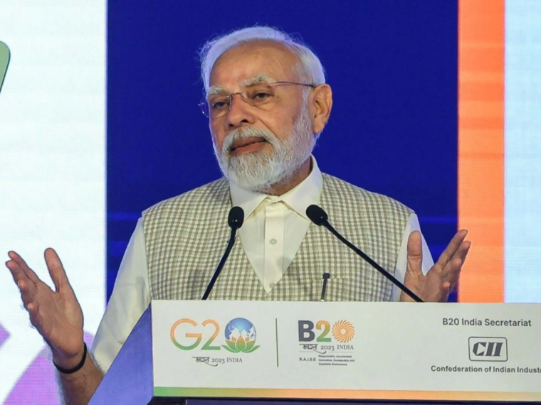 PM Modi Calls For Global Framework On Crypto, Ethical AI Usage At B20 Summit