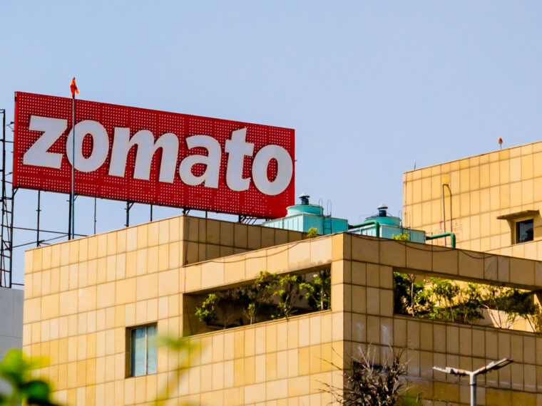 Zomato Shares Rally Post SVF Block Deal