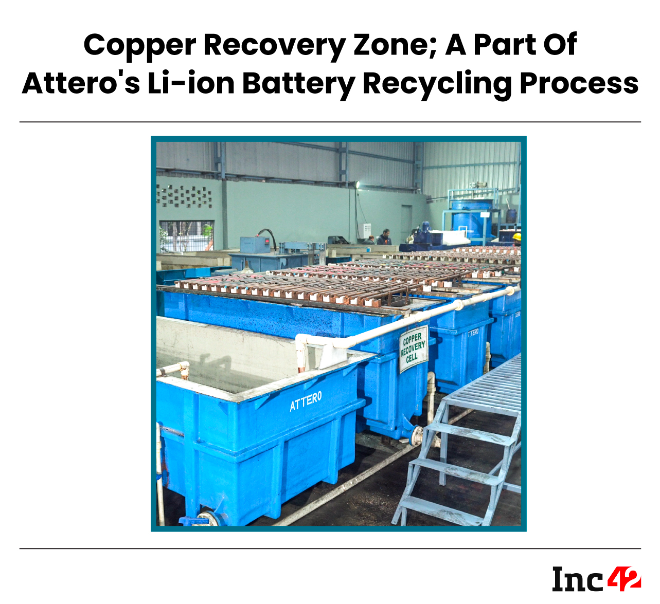 Attero's copper recovery zone