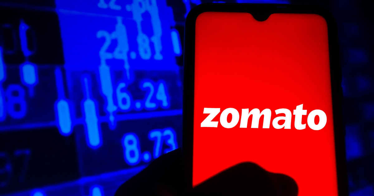 Zomato shares up 4% amid block deal buzz, market cap surpasses INR 1 Lakh Cr