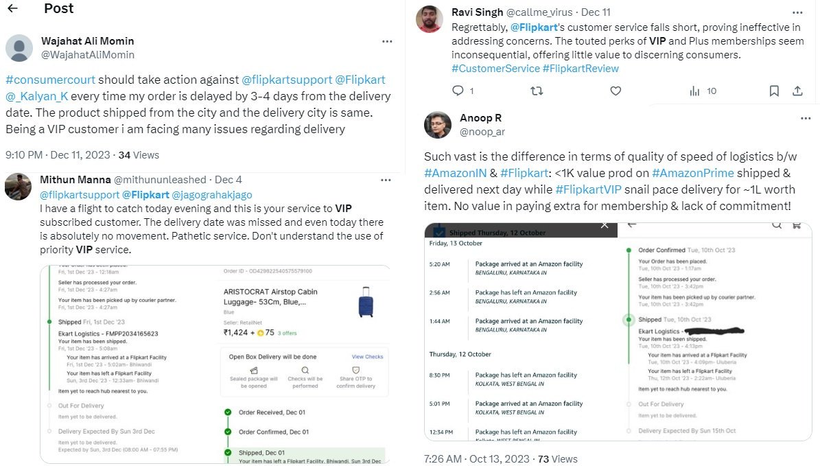 Flipkart-vip-complaints-on-twitter